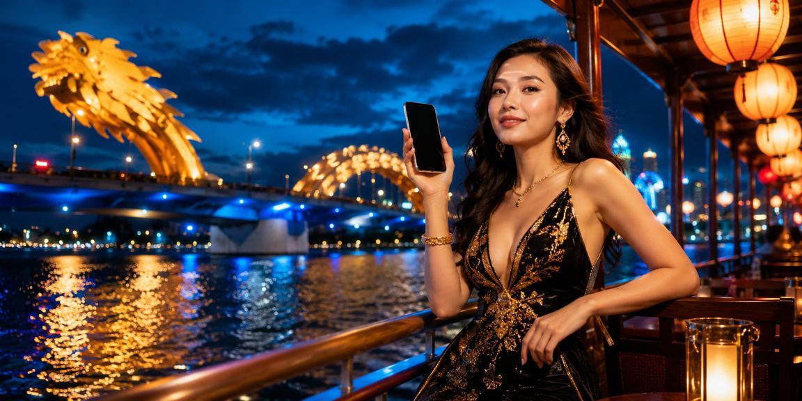 Không gian cá cược thể thao lung linh đèn lồng Đà Nẵng về đêm