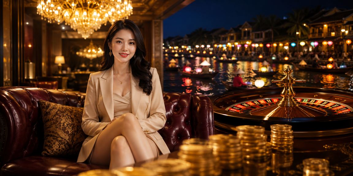 Người chơi Hội An tham gia Roulette và nhận voucher ưu đãi sòng bài