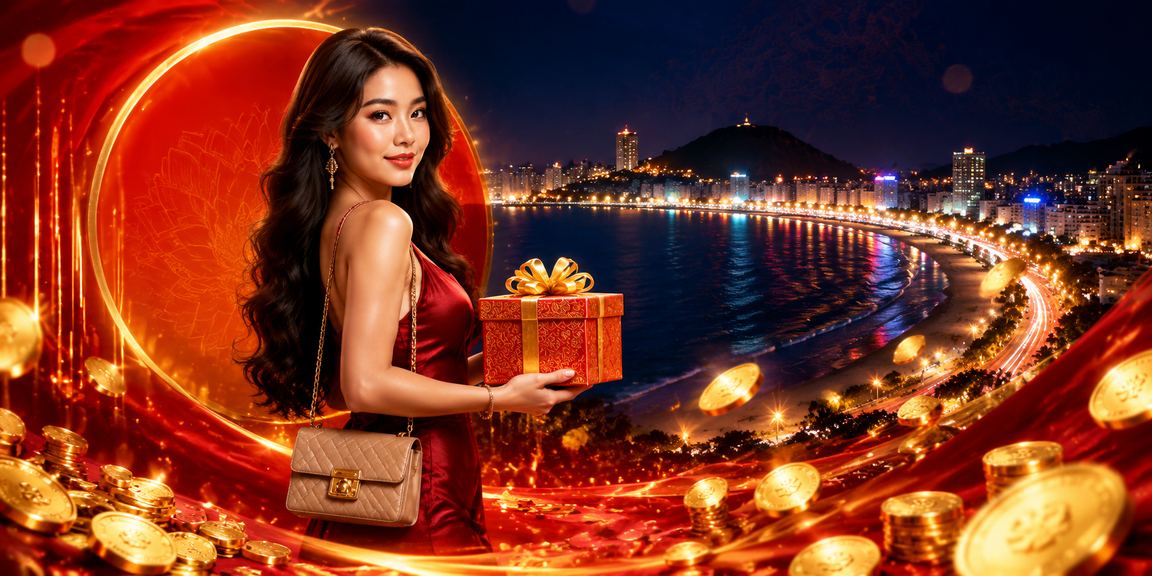 Không gian giải trí casino và bãi biển Vũng Tàu về đêm nhộn nhịp